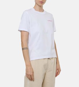 Maison Labiche Popincourt Embroidered Straight-fit T-shirt, Model View