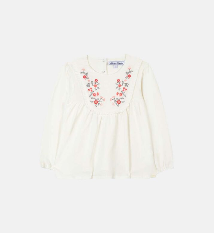 Jardin Embroidered Floral Shirt