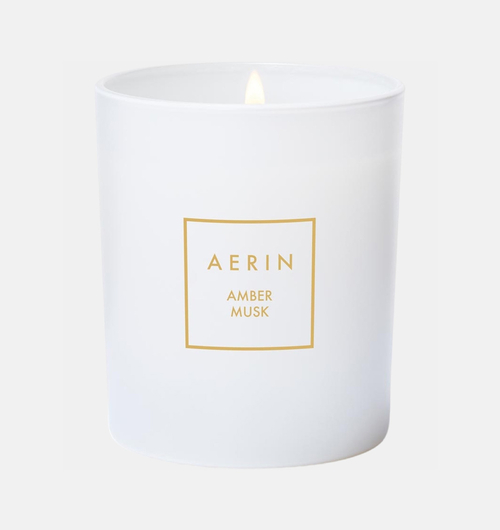 Amber Musk Scented Candle
