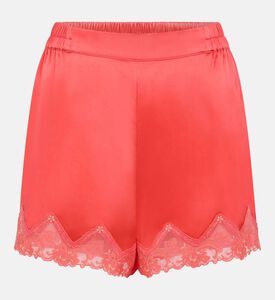 High-waisted Lace Shorts