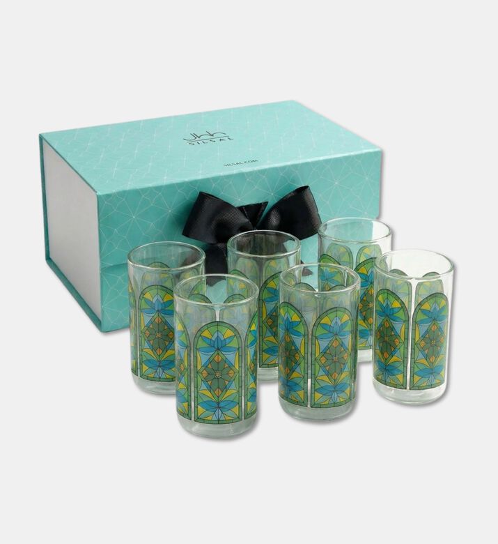Silsal Cups Shubbak Double S6, Blue, Packshot View