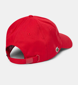 قبعة قطنية مطرزة بالشعار للجنسين