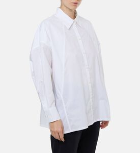 Dawei Oversized Long-sleeve Shirt, Model View
