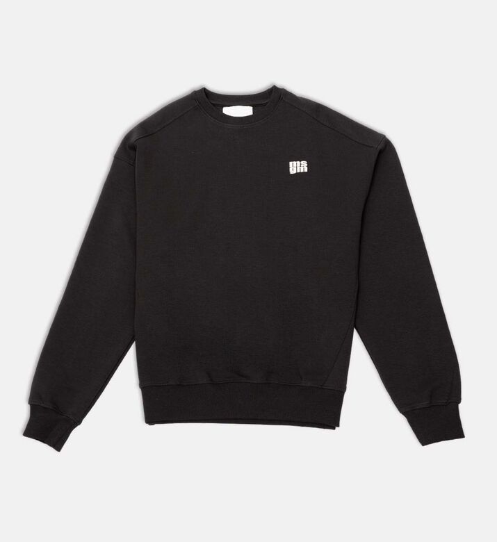 Casual Crewneck Regular-fit Sweatshirt