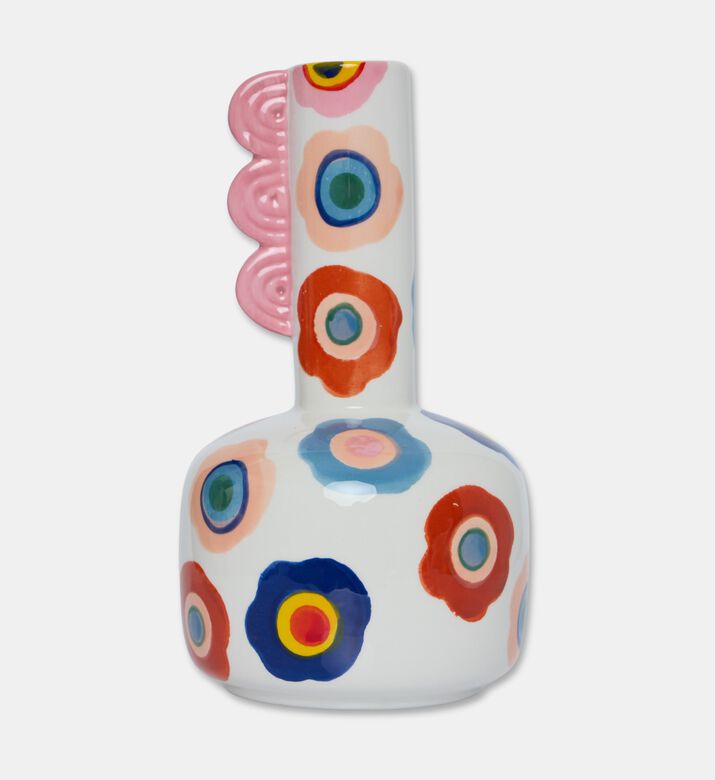 Que Rico Ceramic Rounded Base Vase, Packshot View