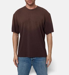 Axel Arigato Double-stitched Hem T-shirt, Model View