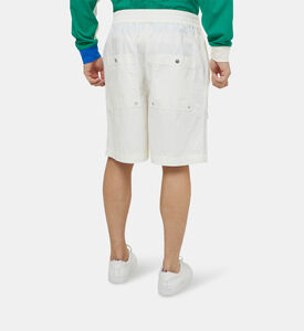 شورت نهلان قطن واسع الأرجل