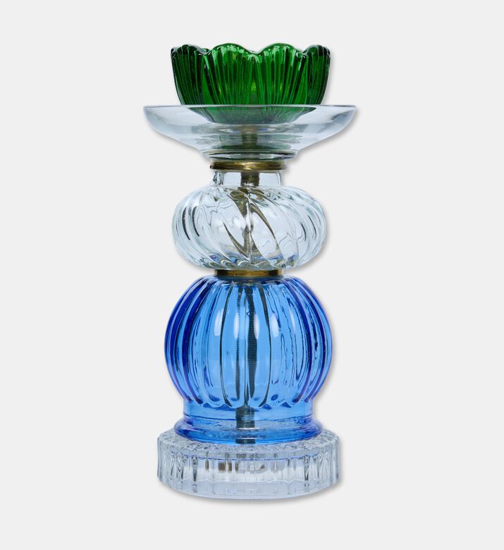 Noorena Cndl Hldr Mina, Transparent, 30-cm, Packshot View