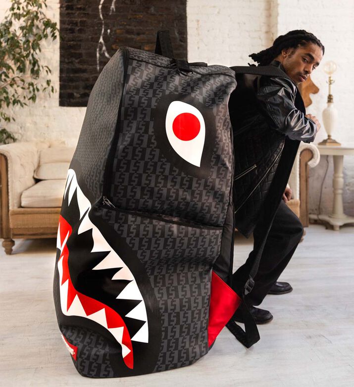 Money Checkered-print Backpack