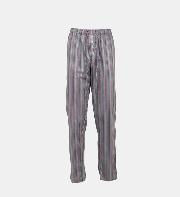 Stripped Elasticated Waist Pants