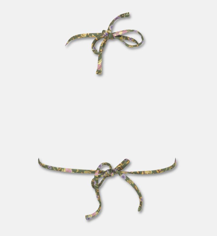 Agua Bendita Embroidered Halter Bikini Top, Packshot View