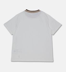 Eleventy Contrast-rib Crewneck T-shirt, Packshot View