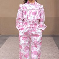 Scenic-print Two-piece Set