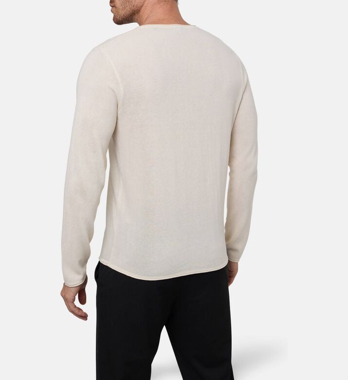 The Kooples Pull Blason, Light-beige, M, Model View