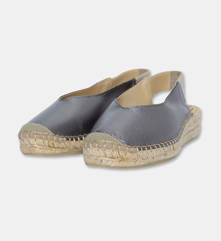 Salvi Shoes Slingback Esp, Dark-grey, Eu-35, Packshot View