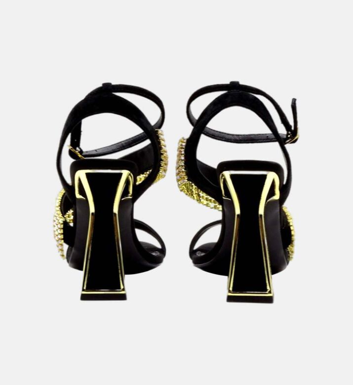 Mila Embellished Suede Sandals Mila Embellished Suede Sandals