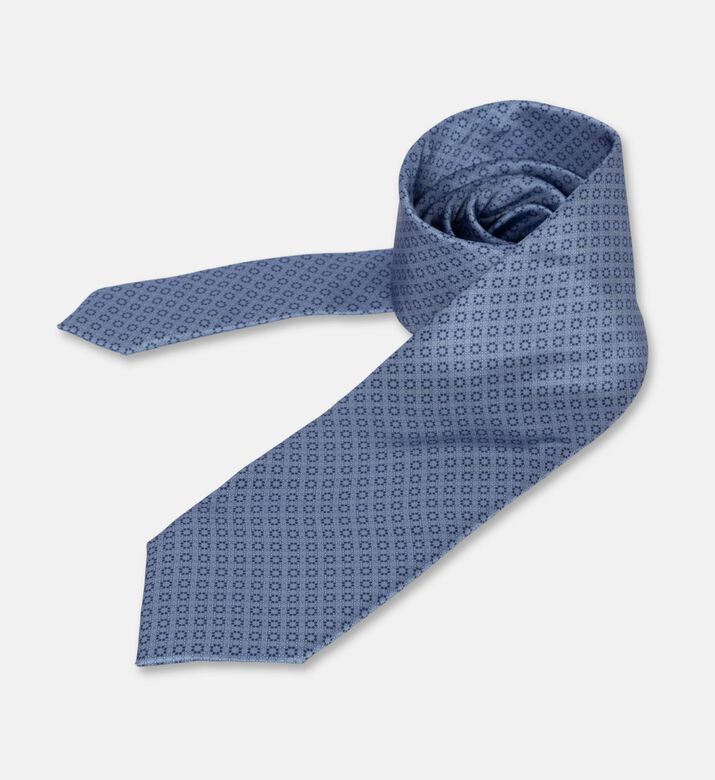 Corneliani Classic Geometric Silk Tie, Packshot View