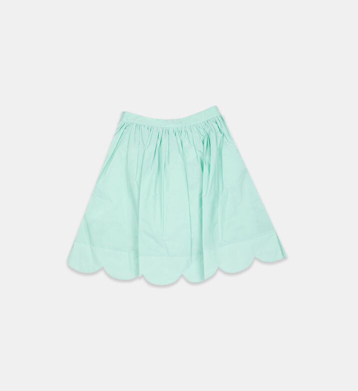 Scalloped Edge Skater Skirt