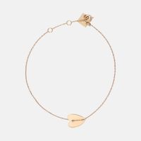 Angele Mini Heart Bracelet - 18k