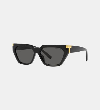 Cat-eye Dark Lenses Sunglasses 56