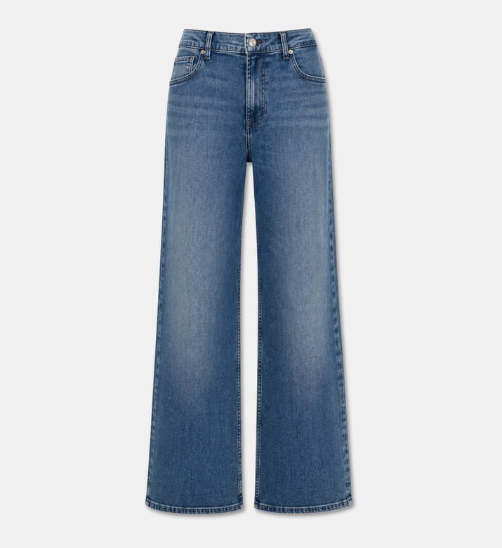 7 for All Mankind Whisker Effect Denim Jeans, Packshot View