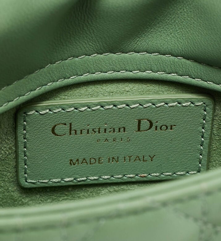 Dior Preowned Dior Green Micro Lady Dior Tote, Packshot View
