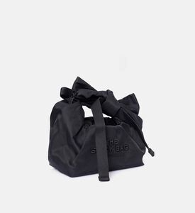 حقيبة يد صغيرة بتصميم ساك وعقدة