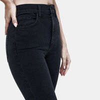 Super High Rise Tower Denim Pants