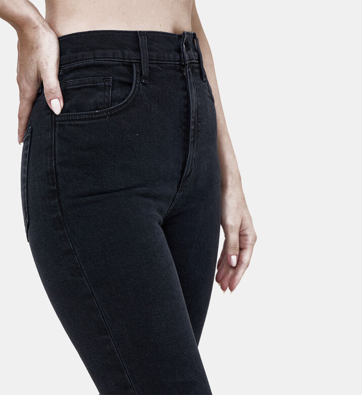 Super High Rise Tower Denim Pants
