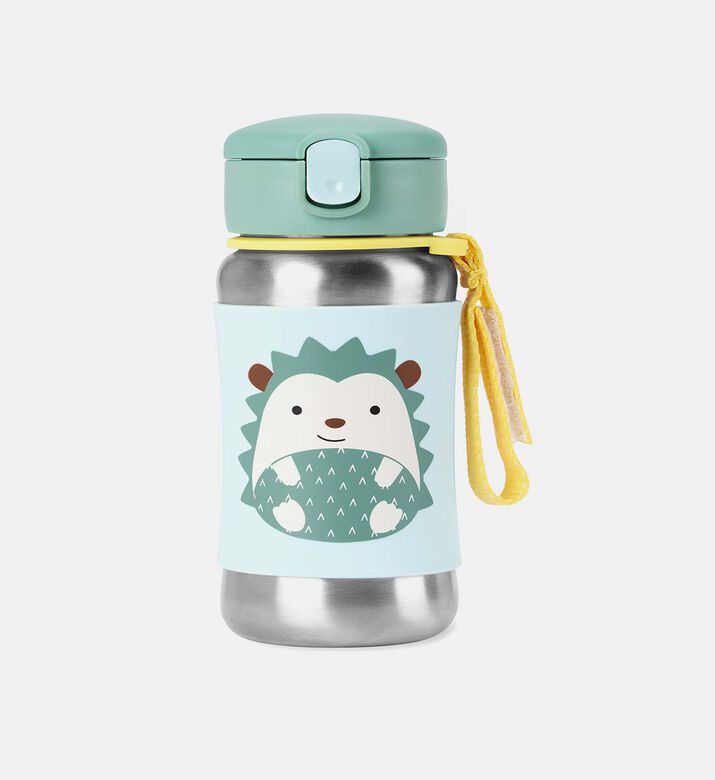 Hedgehog Zoo Stainless Steel Straw Bottle