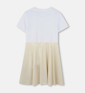 فستان قطن جيرسيه واسع