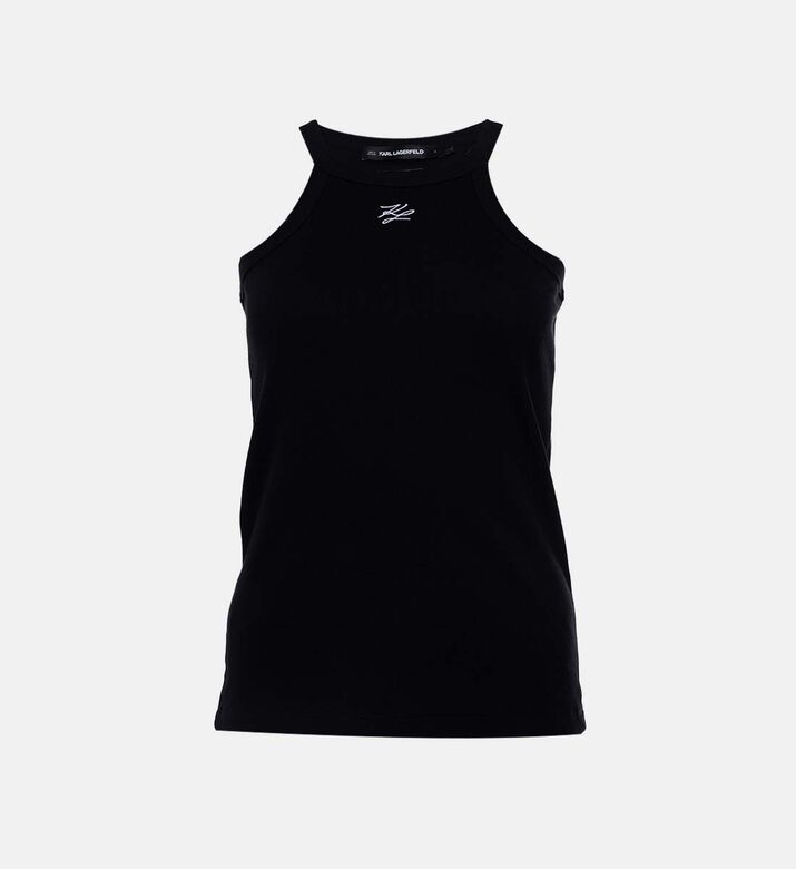 Embroidered Logo Tank Top