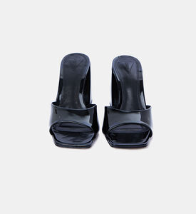 صندل مفتوح من الخلف بكعب منحوت