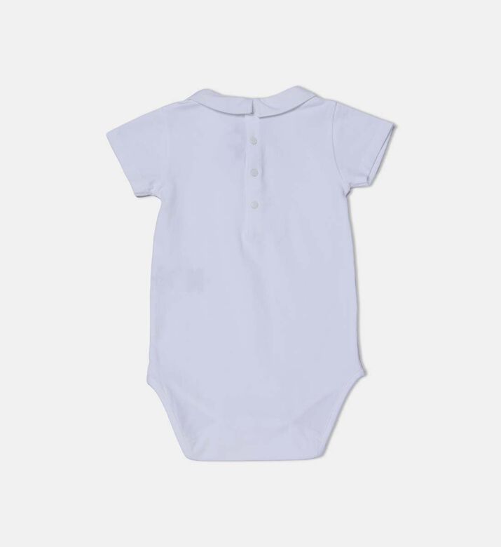 Cotton Peter Pan Collar Bodysuit