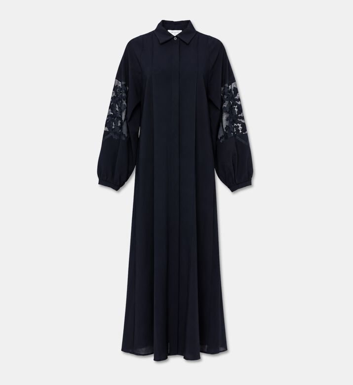Beatrice B Embroidered Shirt Dress, Packshot View