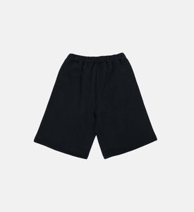 شورت برباط بطبعة شعار للأطفال