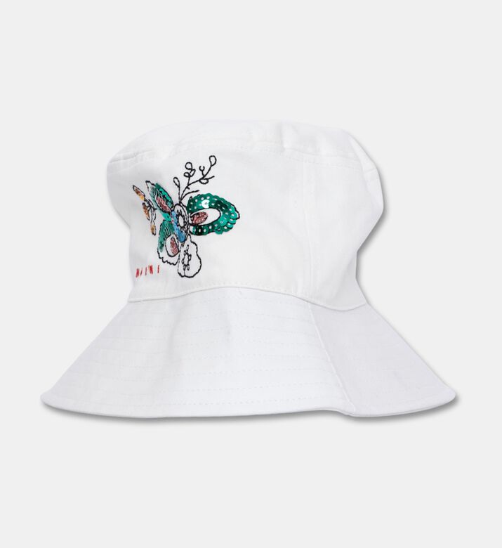 Marni Sequined Embroidery Bucket Hat, Packshot View