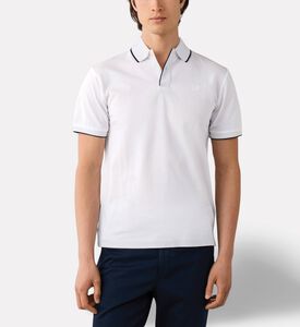 Hackett London Polo Merc, White, S, Model View