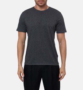 Vince Cotton Crewneck T-shirt, Model View