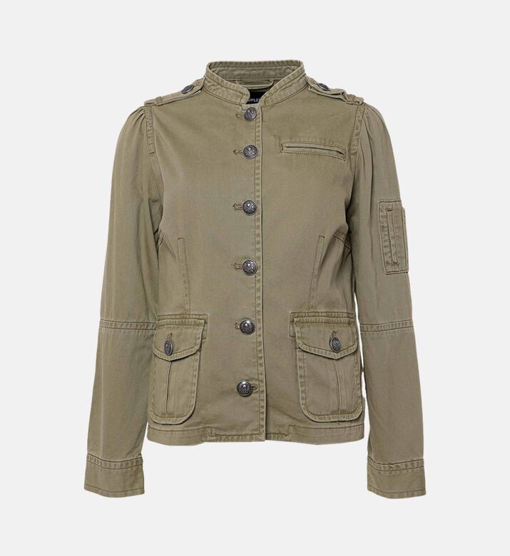 The Kooples Multi-pockets Military-style Jacket, Packshot View