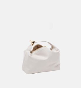 حقيبة صغيرة بيلو جلد عجل بتصميم وسادة