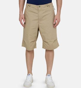 شورت قطن فضفاض بنقشة نمر وتنين