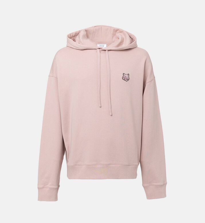 هودي فضفاض برقعة رأس ثعلب جريئة