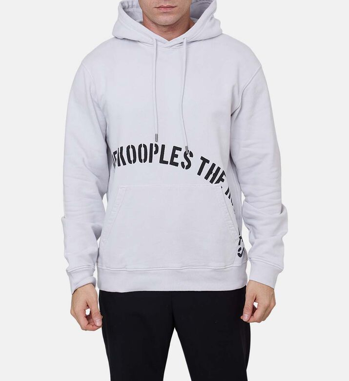 Logo-print Lettering Hoodie