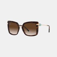 Square Tortoiseshell Pattern Sunglasses 54