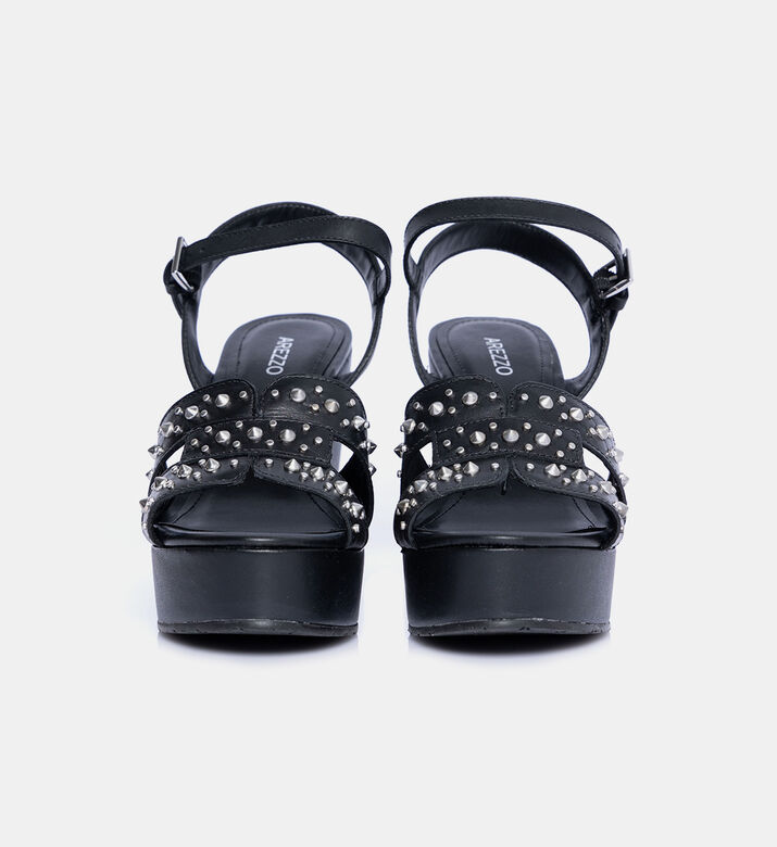 Round Toe High Platform Heels