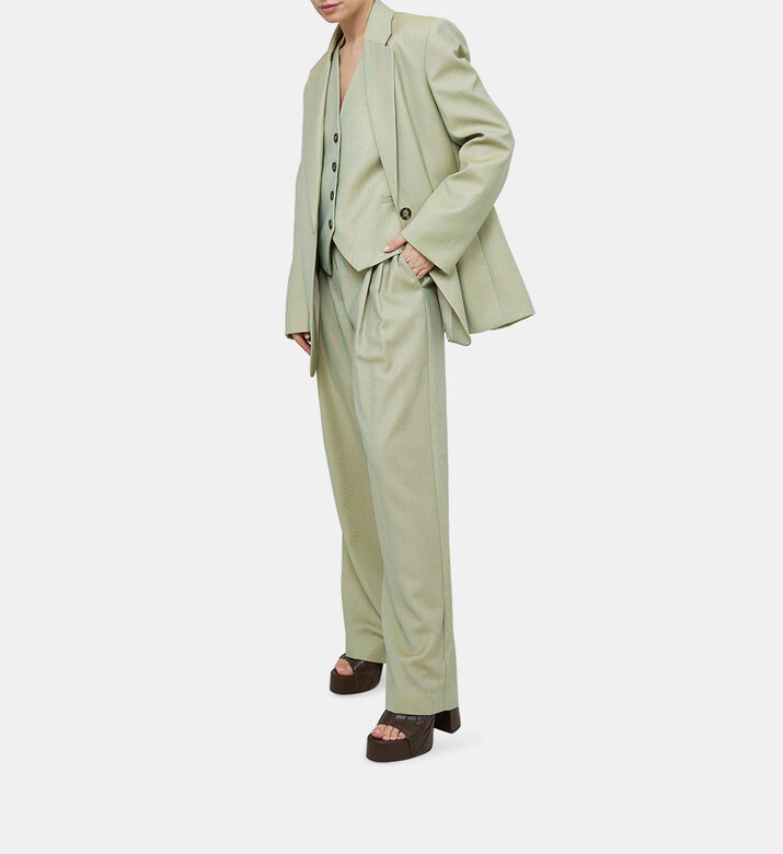 Tailored Double Pleated Pants Tailored Double Pleated Pants