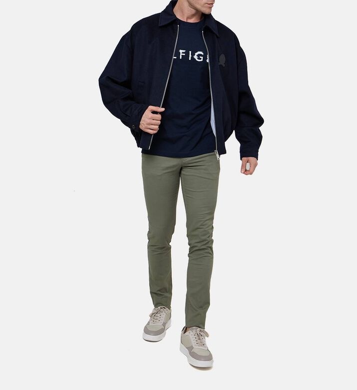 Long-sleeve Bomber Jacket