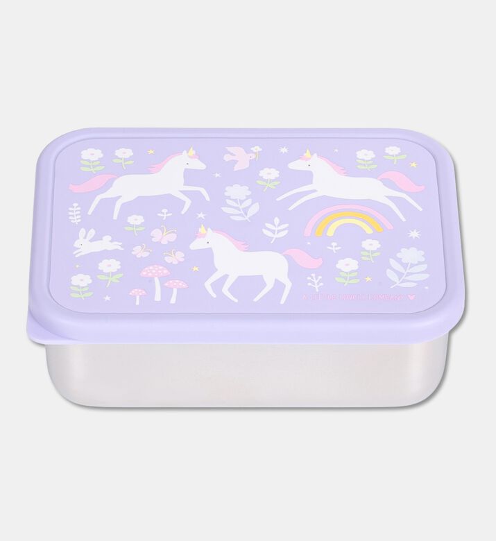 A Little Lovely Company Ss Lunch Box Unicorn, Packshot View