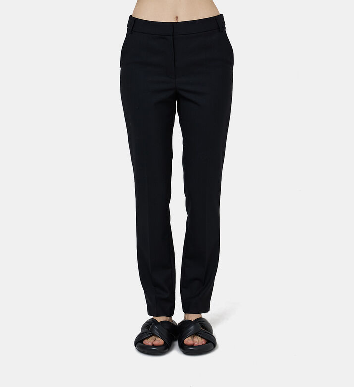 Wool Cigarette Trousers